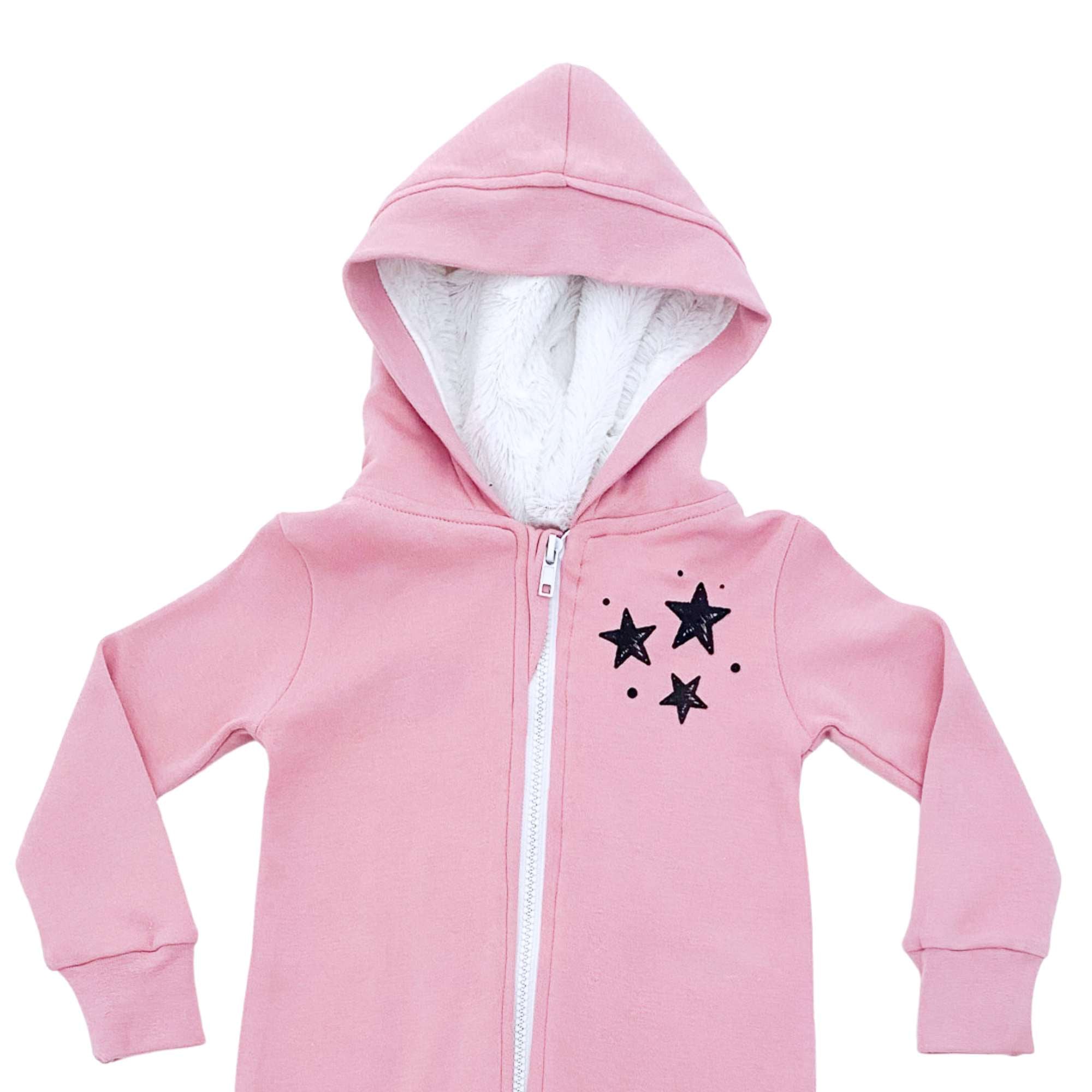 Zip-up Onesie with Hood – To The Moon & Back