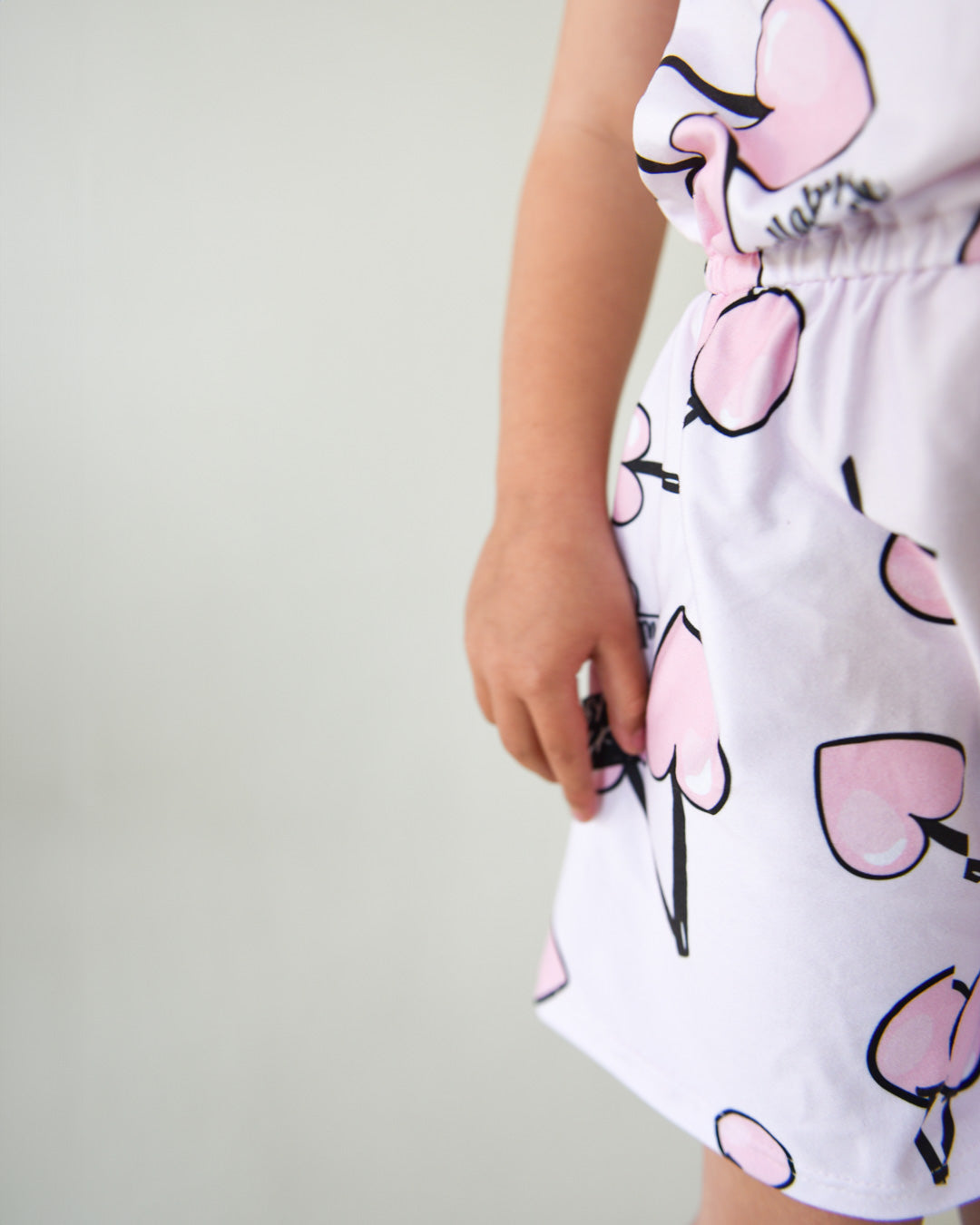 Cherry-tie Romper