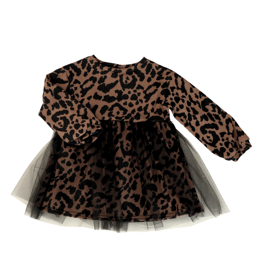 Wild Child oversized Sweatshirt Tutu Dress