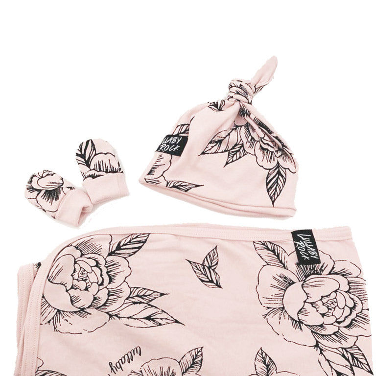 Peonie Swaddle Set