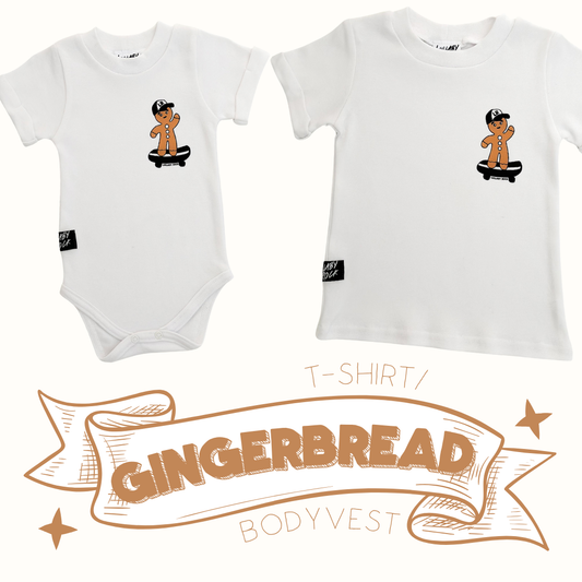 Gingerbread tee / bodyvest