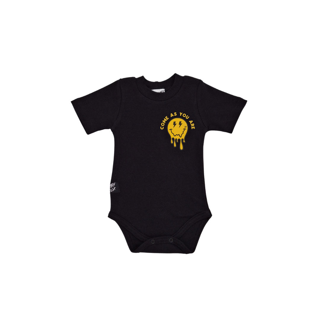 Mini graphic Onesies T shirts Black Come As You Are Lullaby Rock mini-graphic-onesies-t-shirts-black-come-as-you-are-lullaby-rock