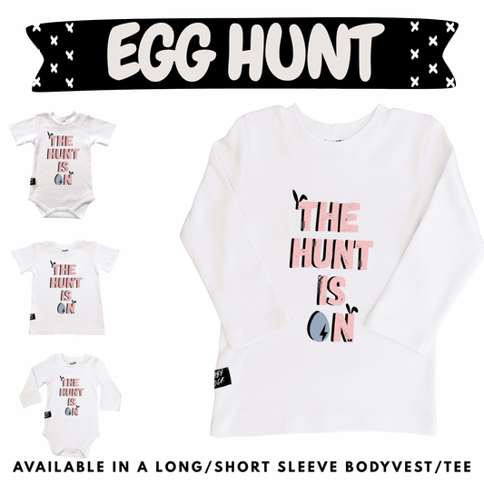 Hunt Hype Tee in Pink