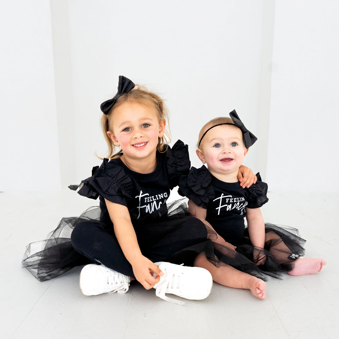 Feeling Fancy Set - Tutu Tights & Top / Bodyvest