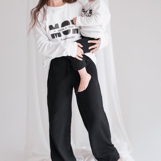 Personalised MOM PJ set with Gift Box & Card