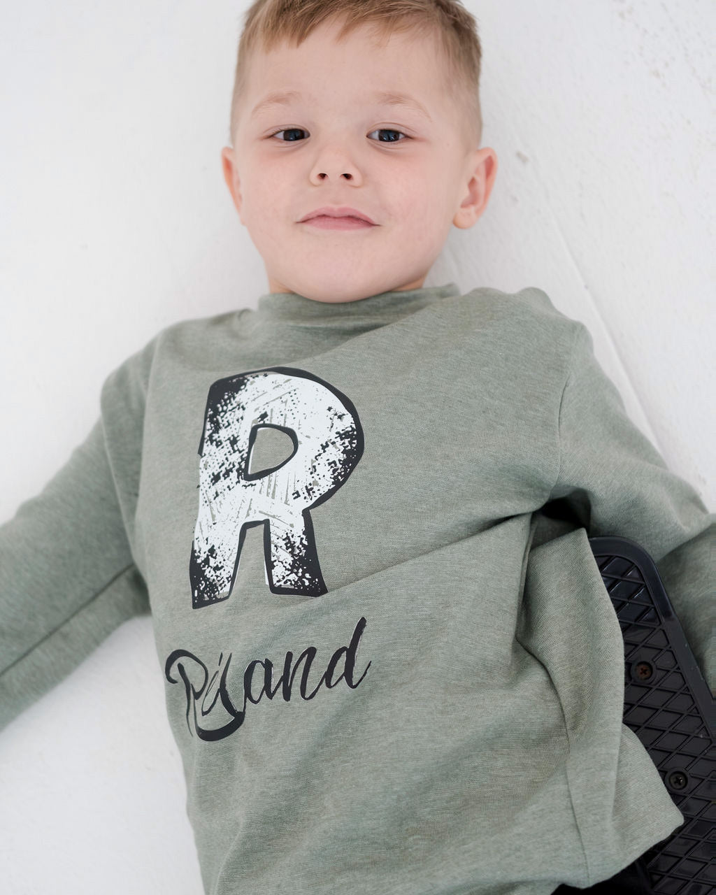 Personalised Olive green Sweater top