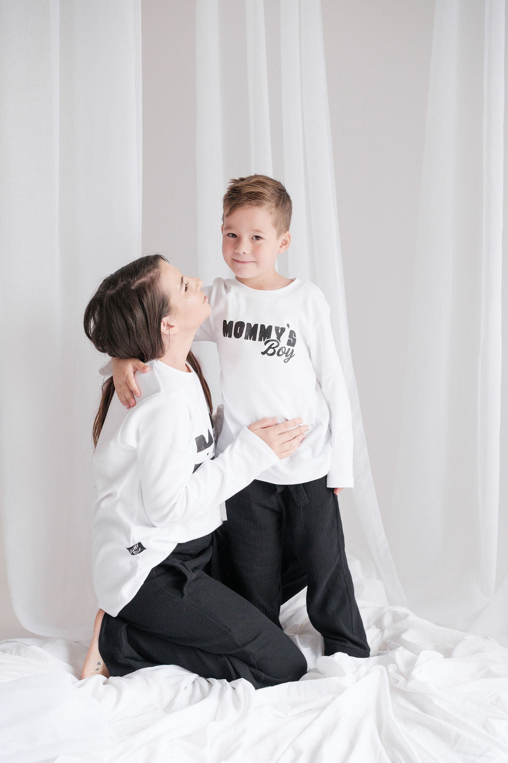 MOMMY'S Girl/ Boy PJ set