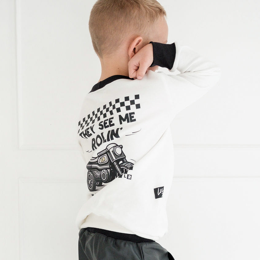 They See Me Rollin sweatshirt