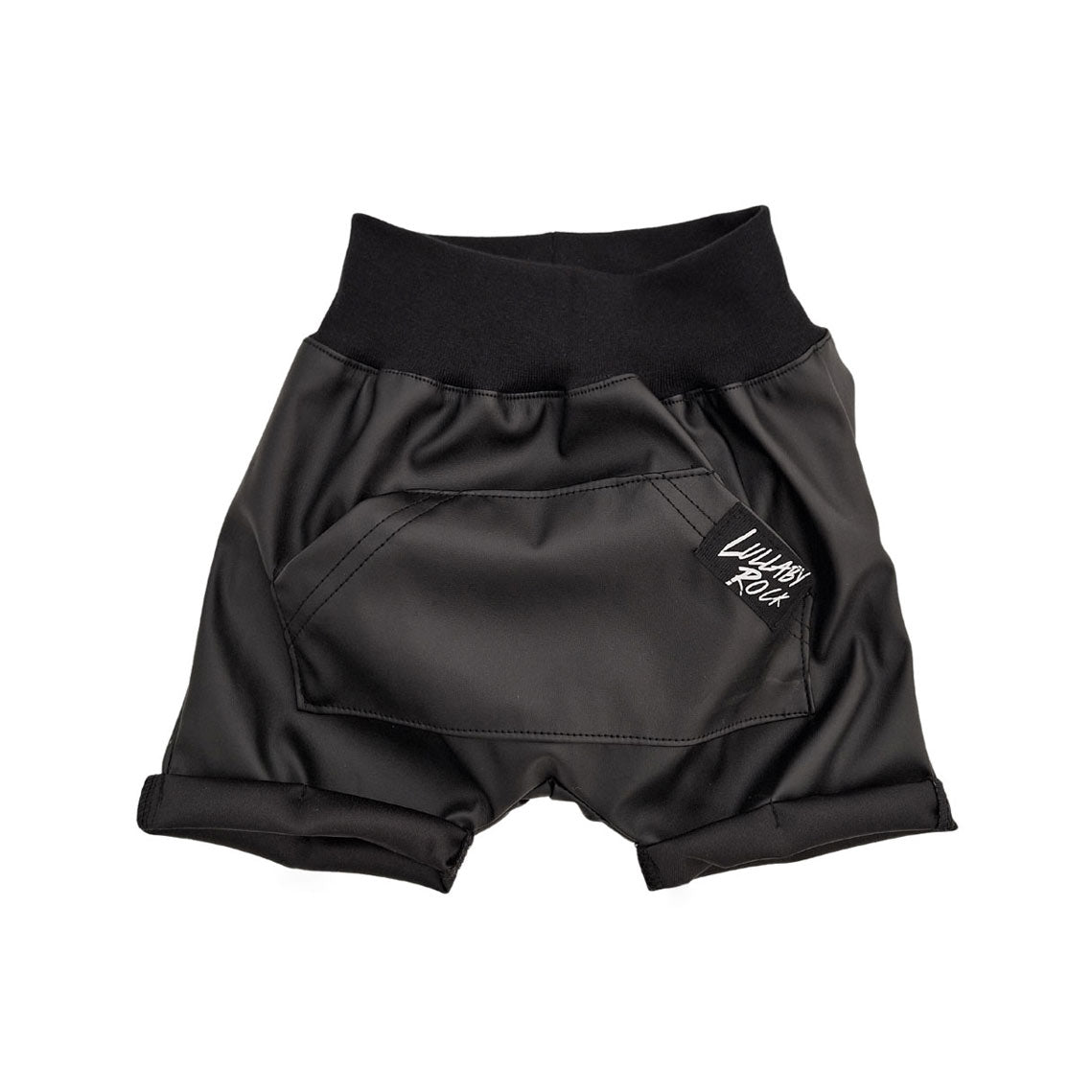 Life of the Party Onesie/Tee & Leather Shorties Set