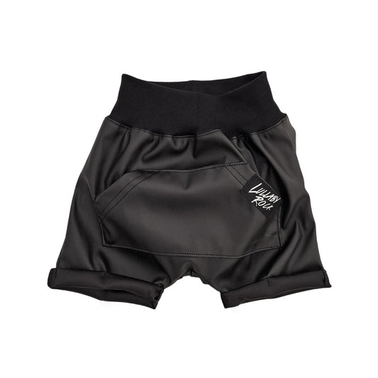 Harem Leather Shorties
