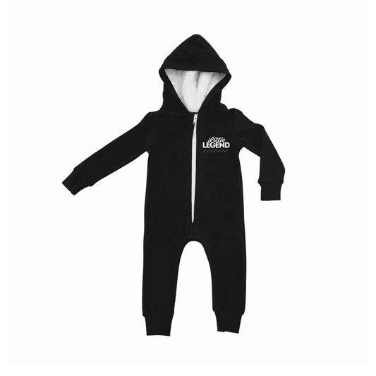 Zip-up Onesie with Hood – Little but Legendary