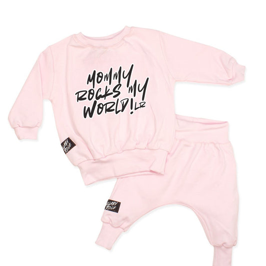 Mommy Rocks my World - Blush