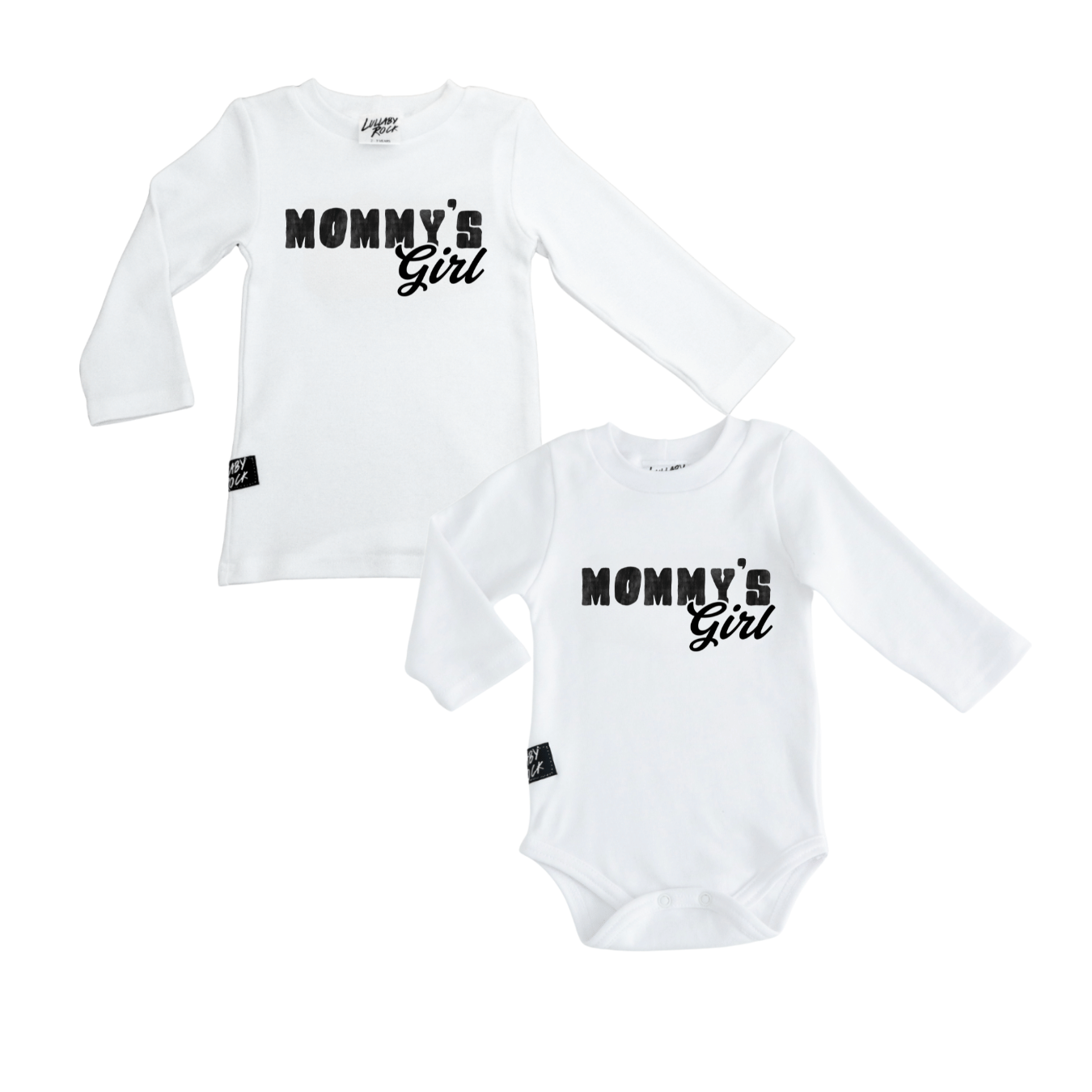 MOMMY'S Girl/ Boy PJ set