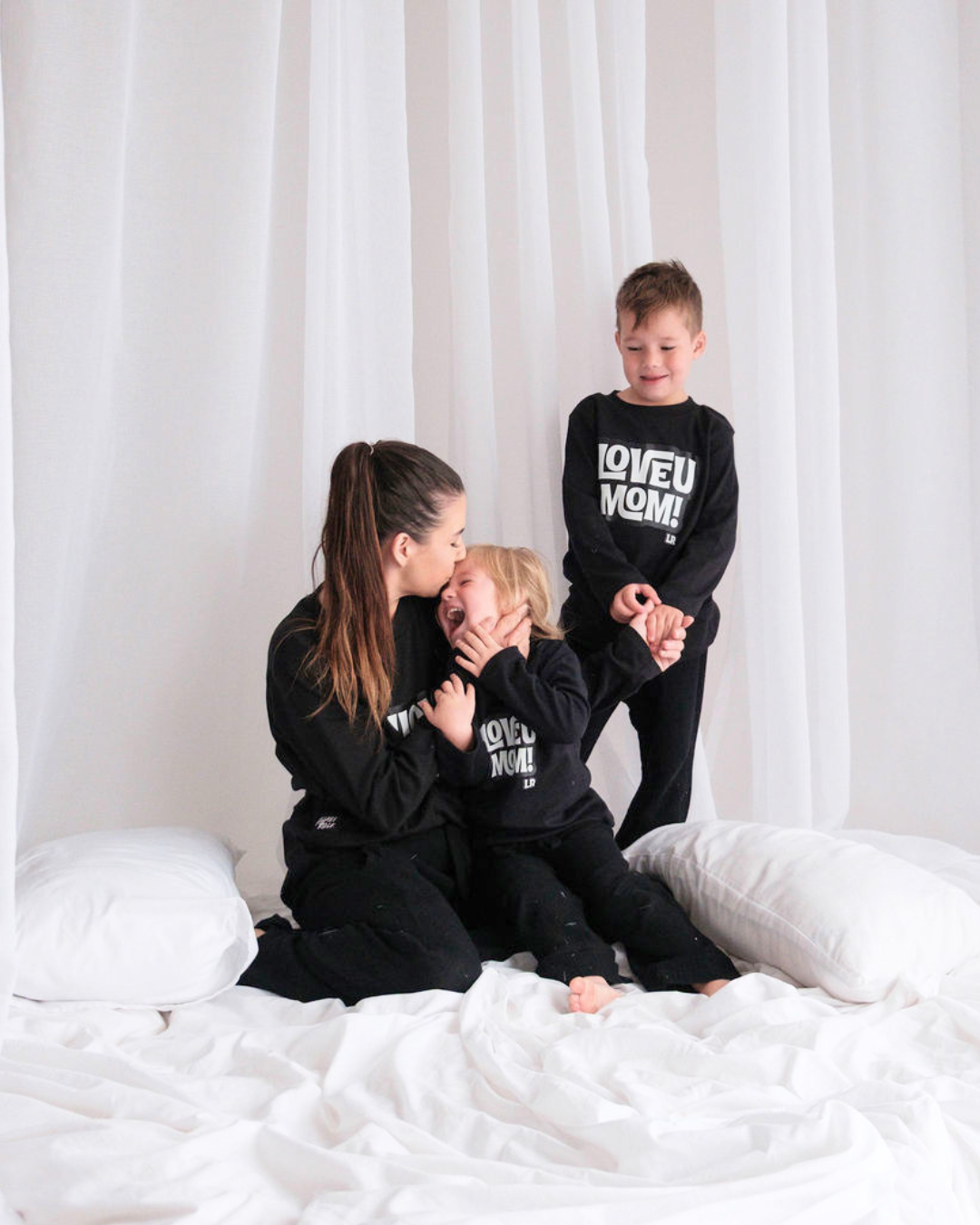 MOM'S LOVE U MORE PJ set with Gift Box & Card