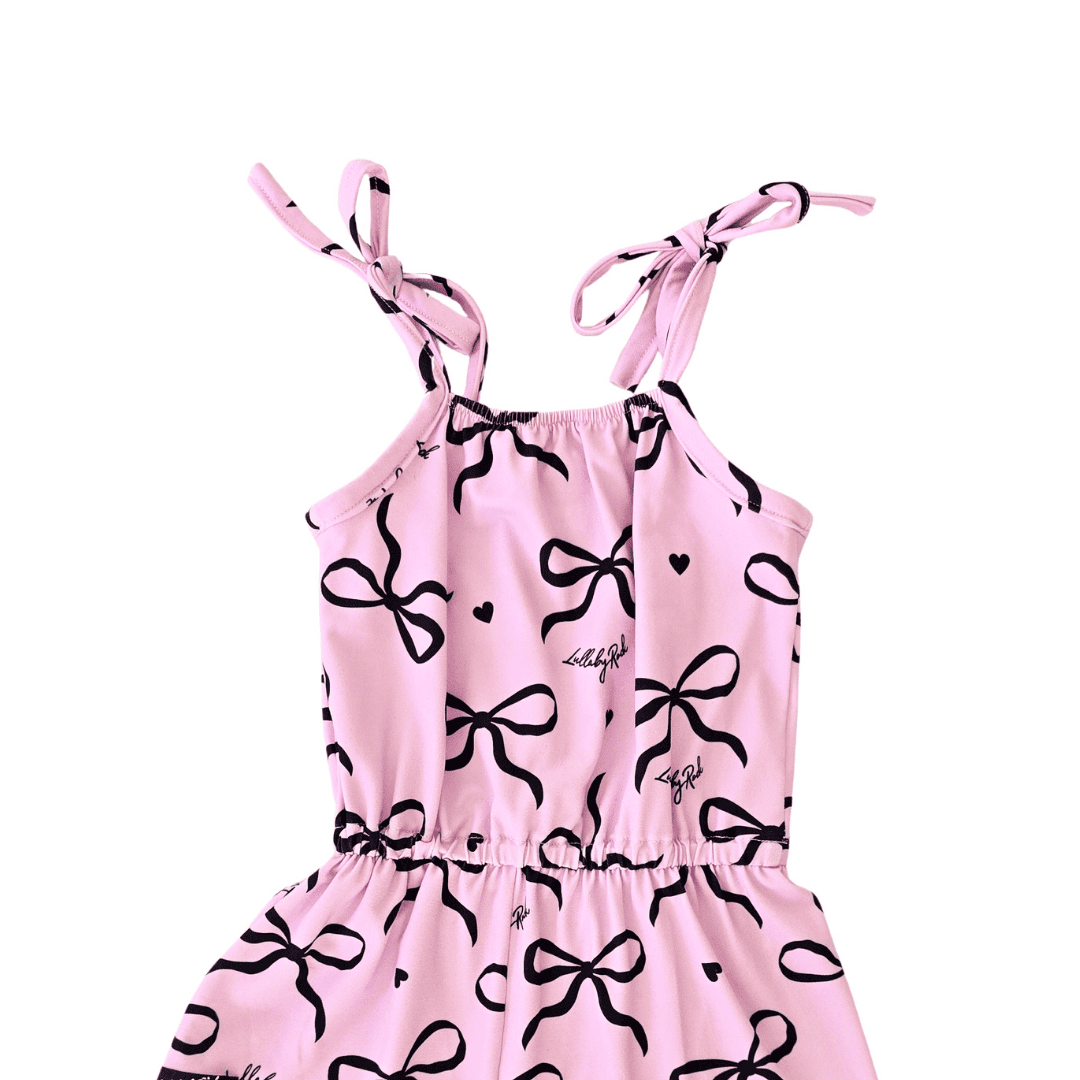 Bow Bettie Tie-Knot romper