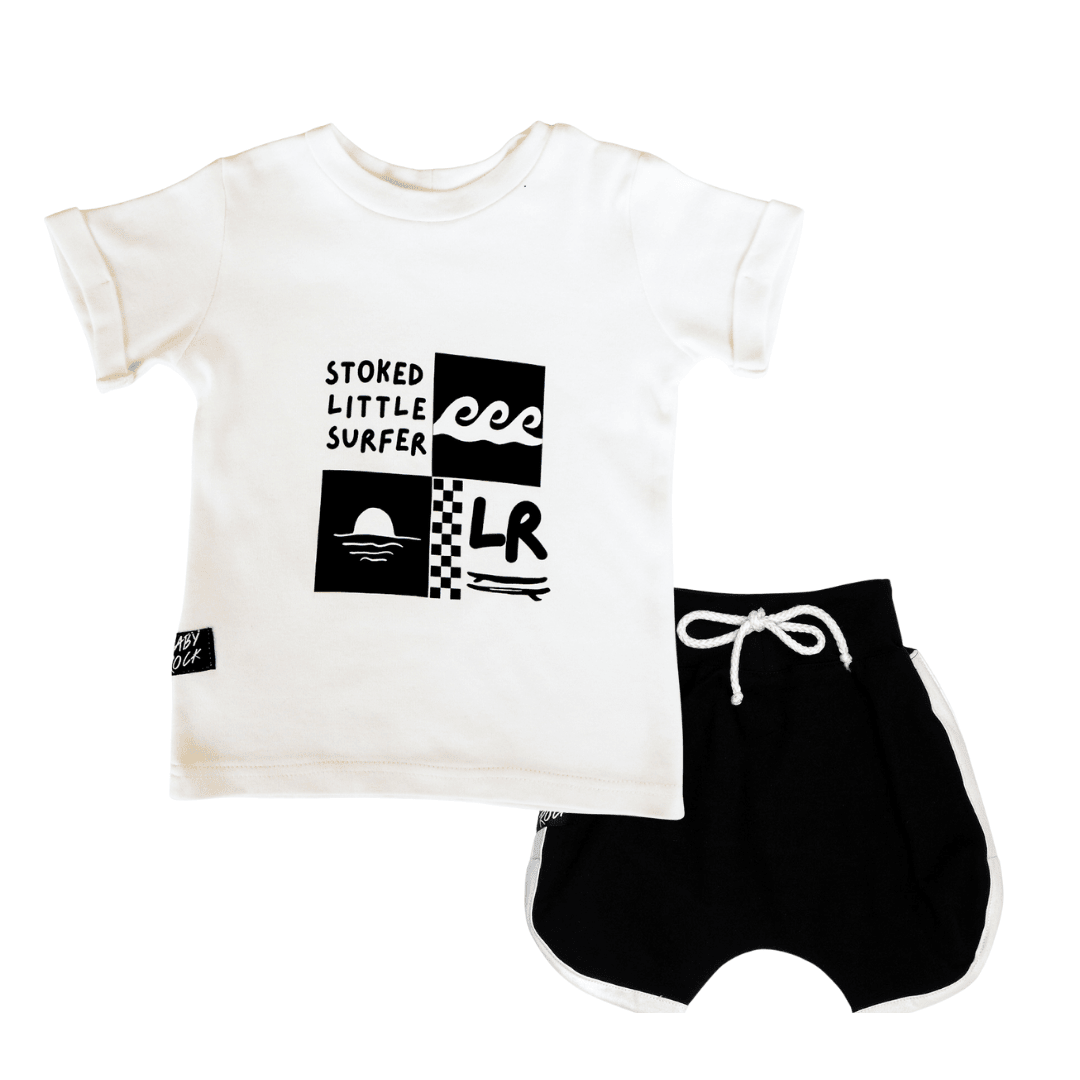 Stoked Little Surfer Set