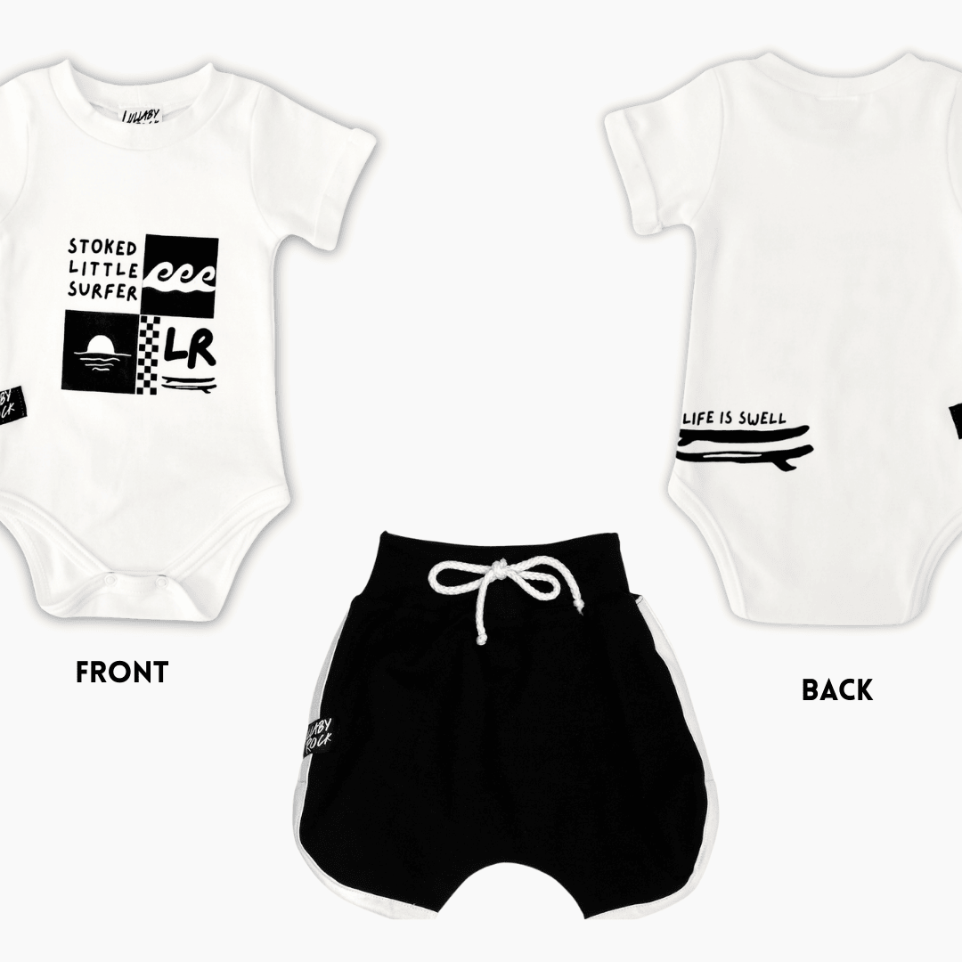 Stoked Little Surfer Set