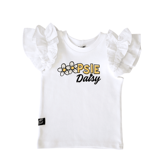 Oopsie Daisy - Ruffle tee/ bodyvest