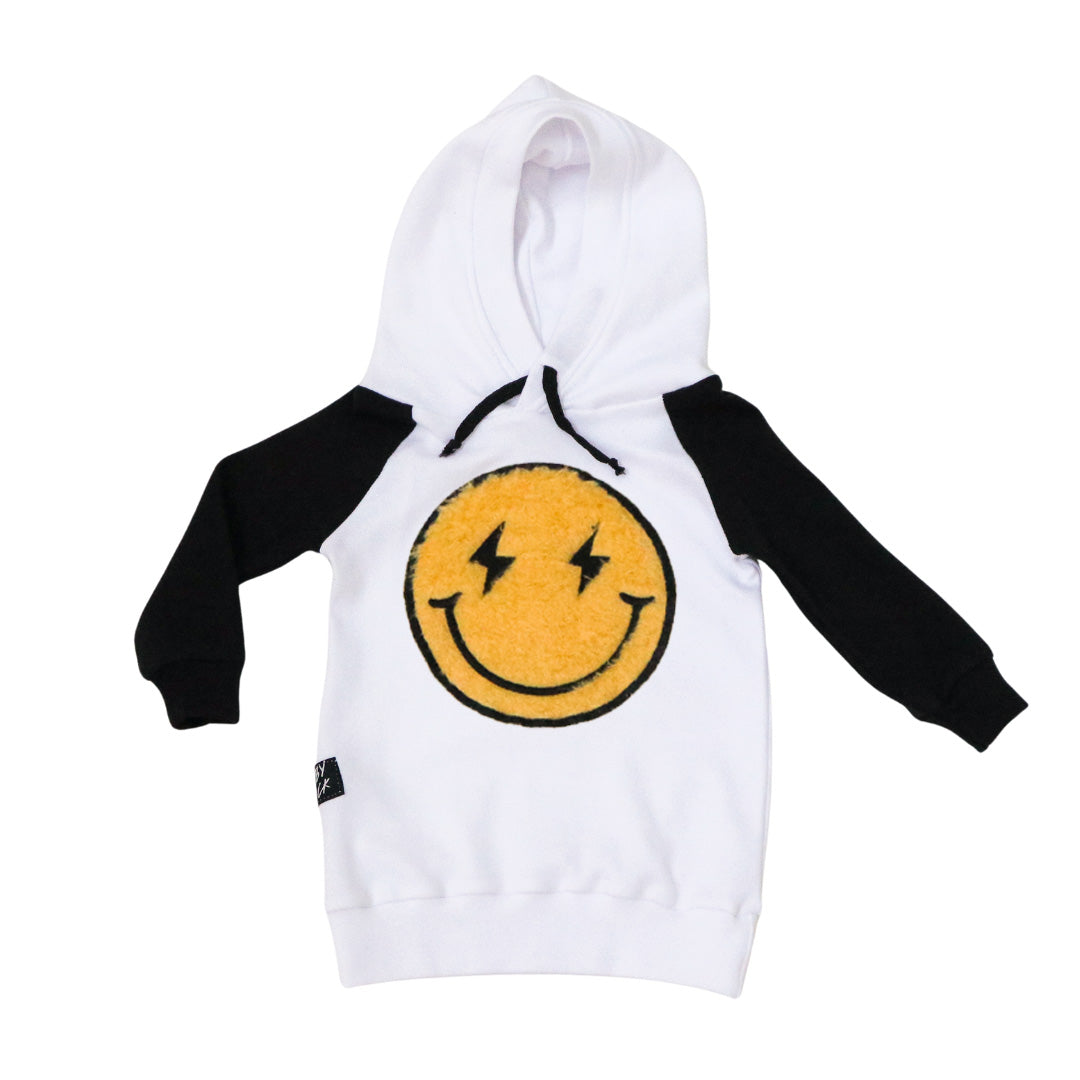 Smiley Raglan Hoody