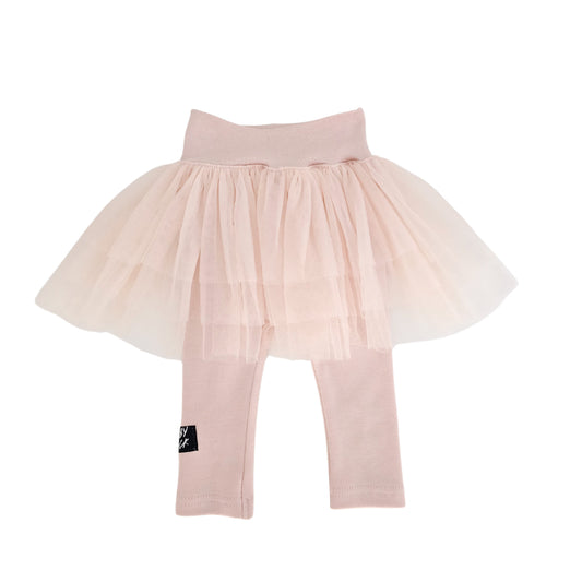 Tutu Skinny Tights in blush