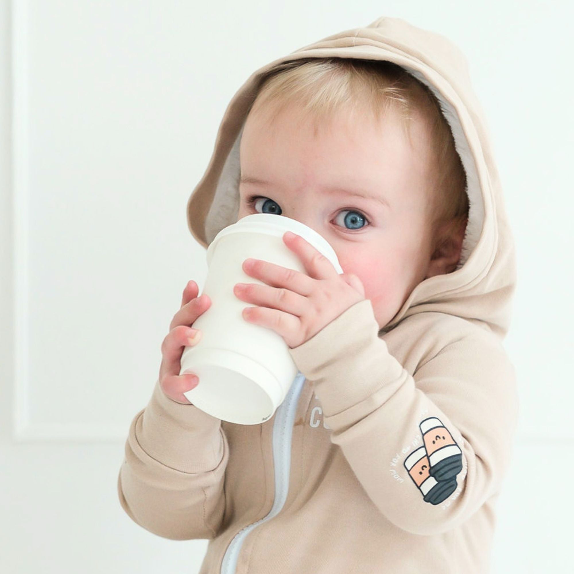 Mamma's Coffee Date - Zip Up Onesie