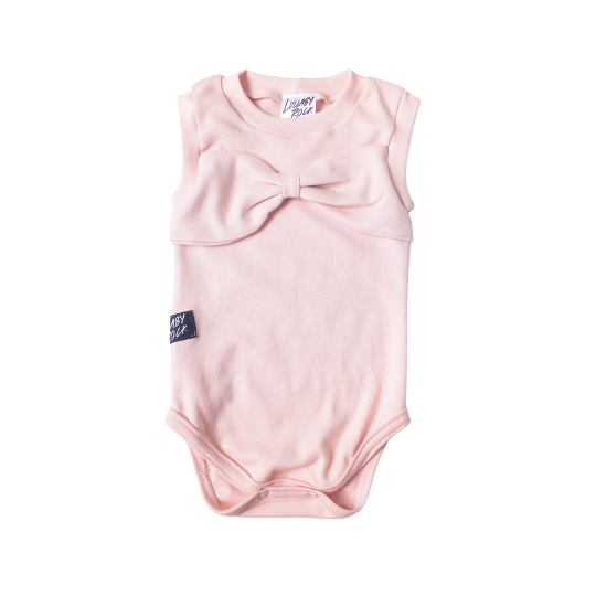 Blush Bow Top