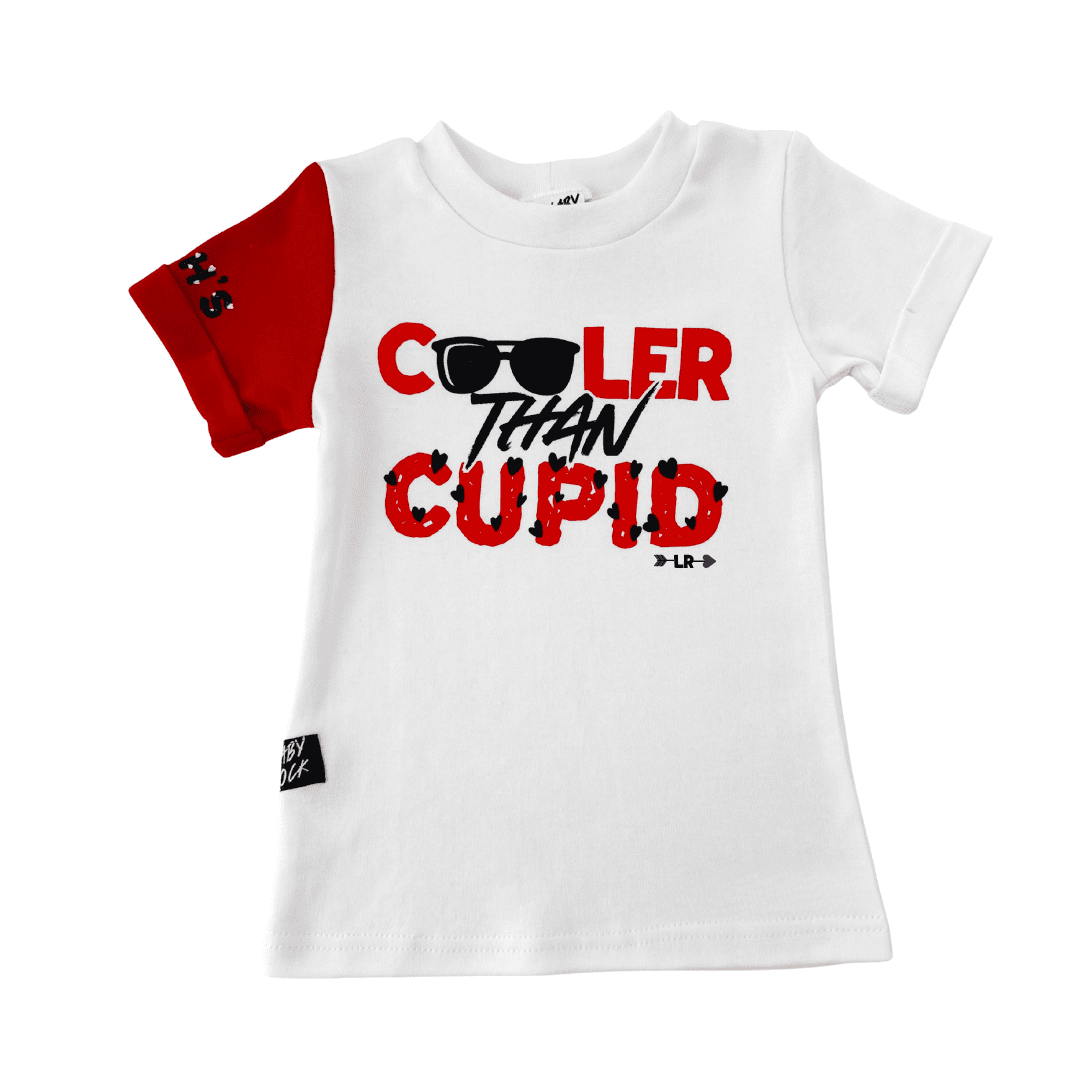 Cupid who? tee/bodyvest
