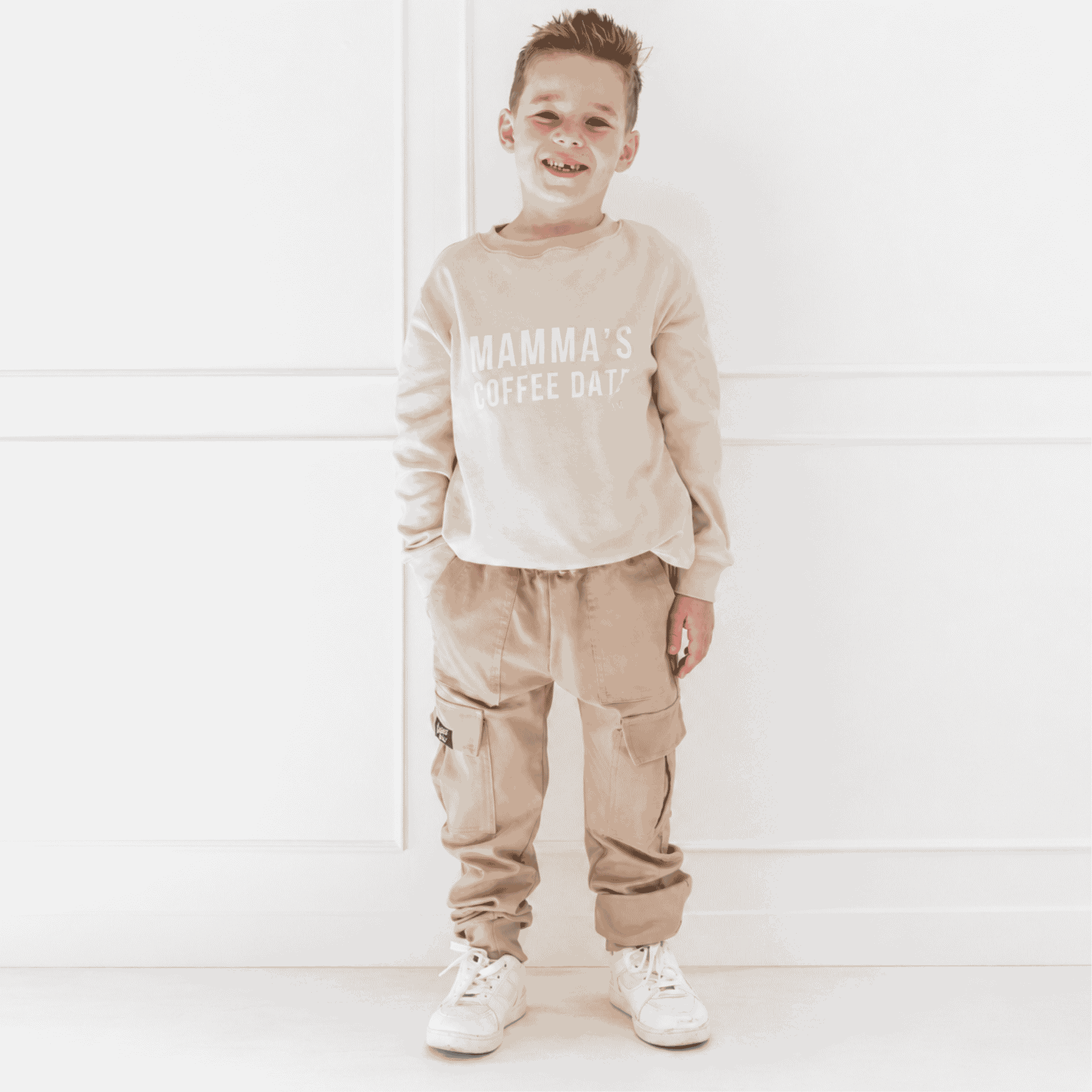 Cargo Pants in Stone– Unisex