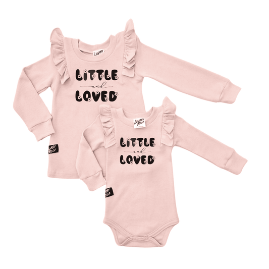 Little & Loved  frill top / bodyvest