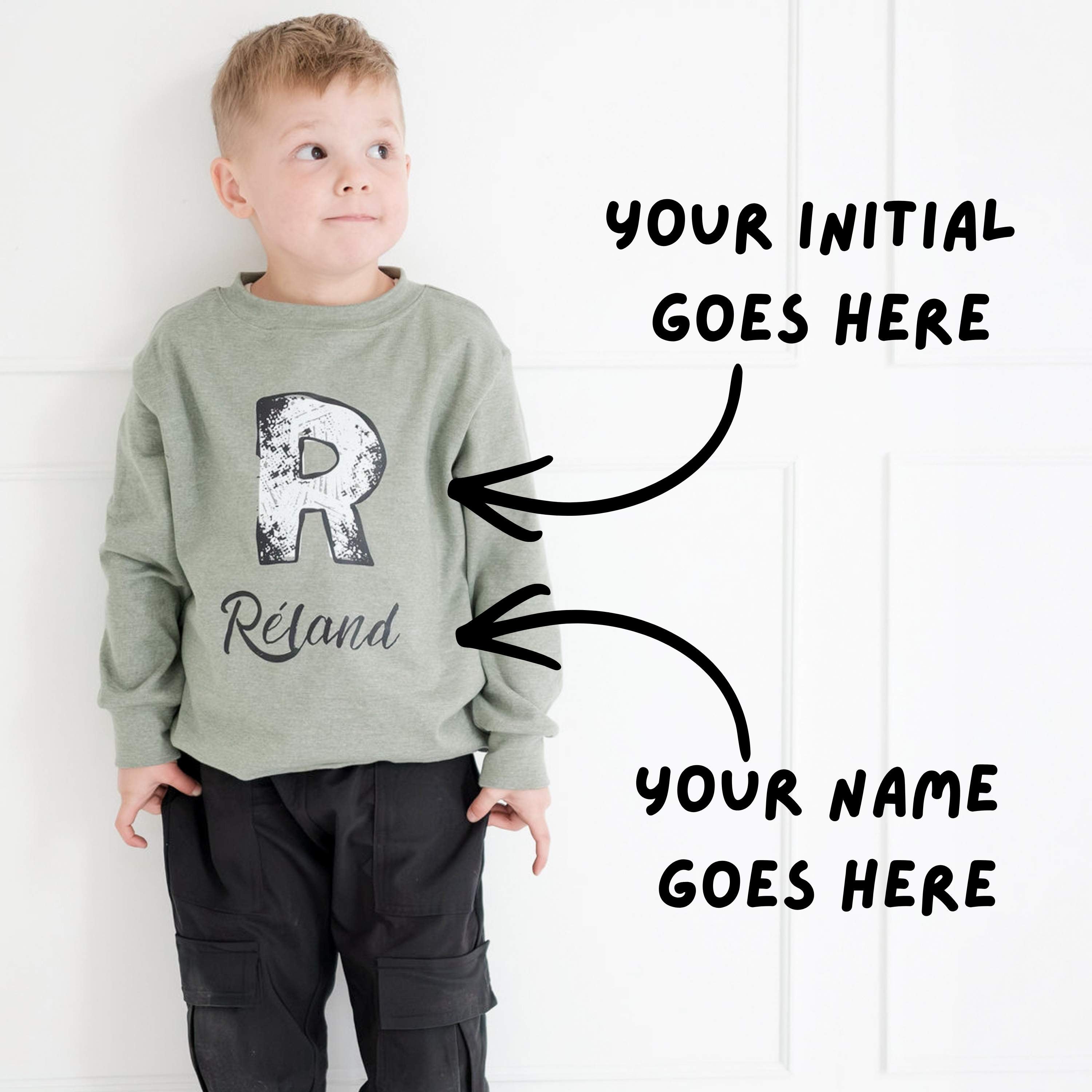 Personalised Olive green Sweater top