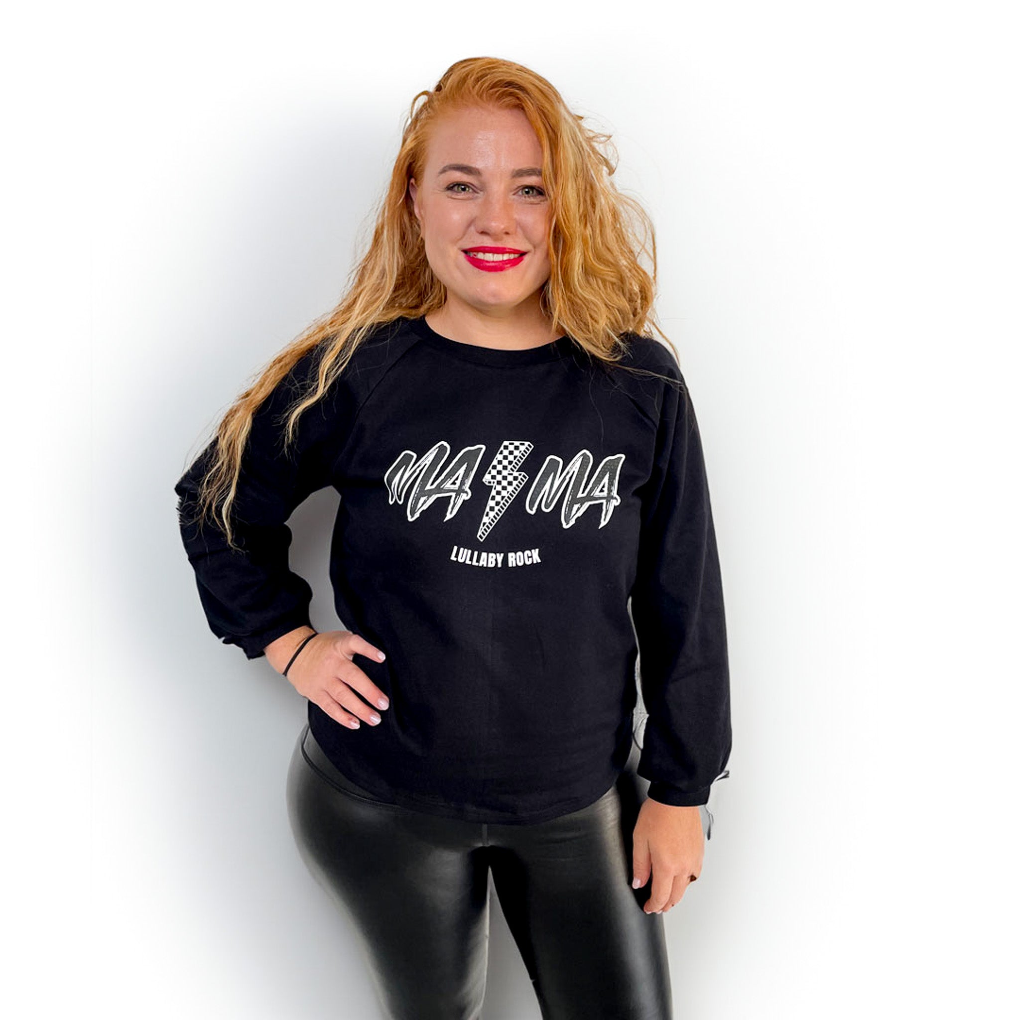 Mama Balloon sleeve winter tops.
