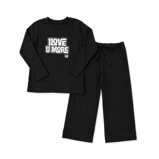 LOVE U PJ set with Gift Box & Card