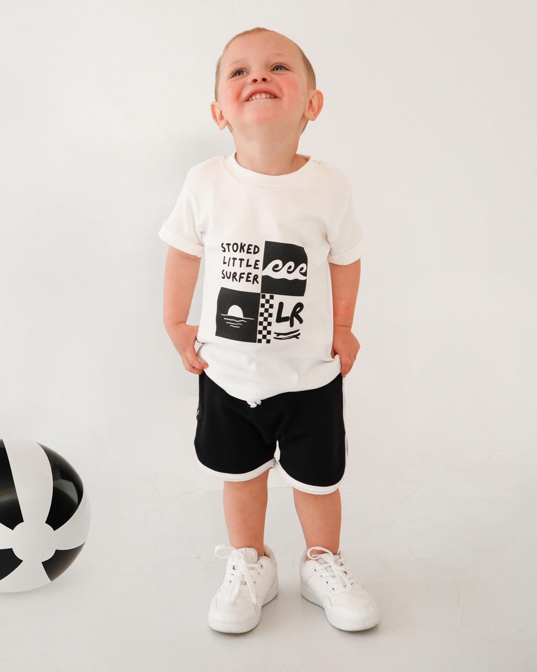 Stoked Little Surfer Tee