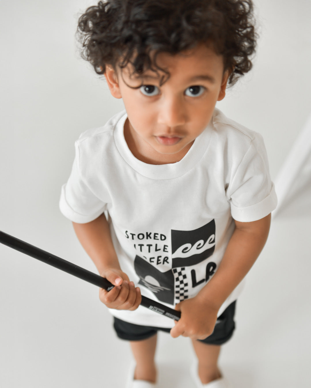 Stoked Little Surfer Tee