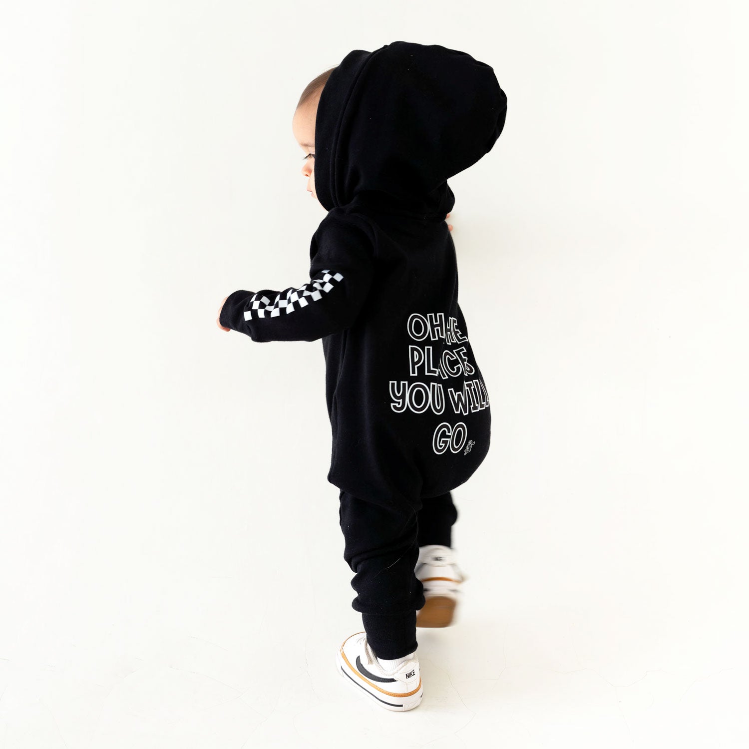 Zip-up Onesie with Hood – Rad Little Lacer