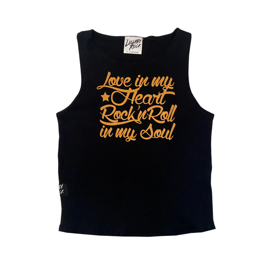 "Love in my Heart, Rock 'n Roll in my Soul" Vest