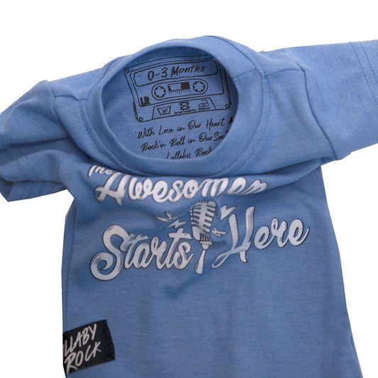 The Awesomeness Starts Here Tee