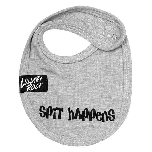 "Spit Happens"  Bib - 5 Colour Options